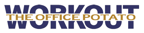 The Office Potato Workout text logo